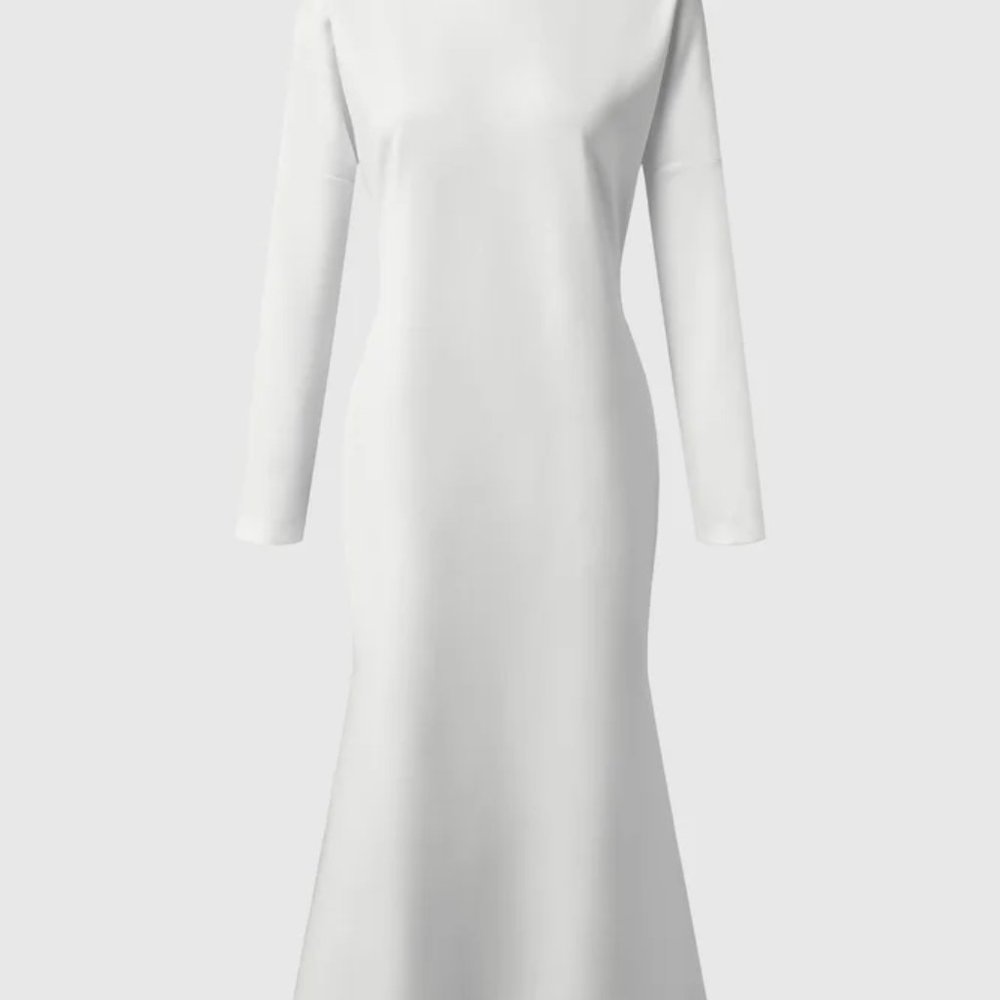 Elegant Regular fit High Stretch Mid-weight A-line Work Formal Date Dresses